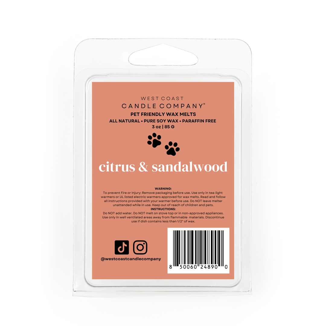 Citrus & Sandalwood Wax Melts