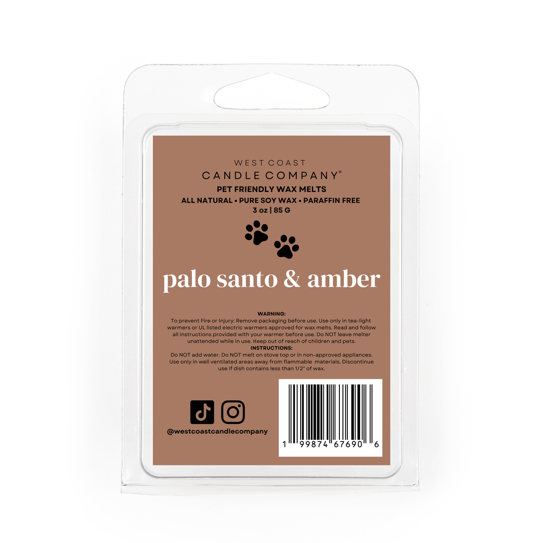Palo Santo & Amber Wax Melts