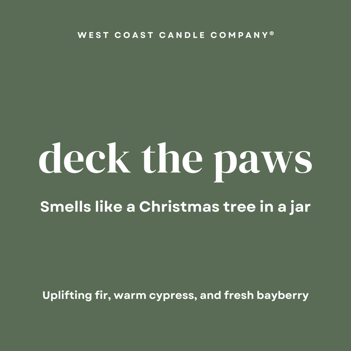 Deck the Paws Candle