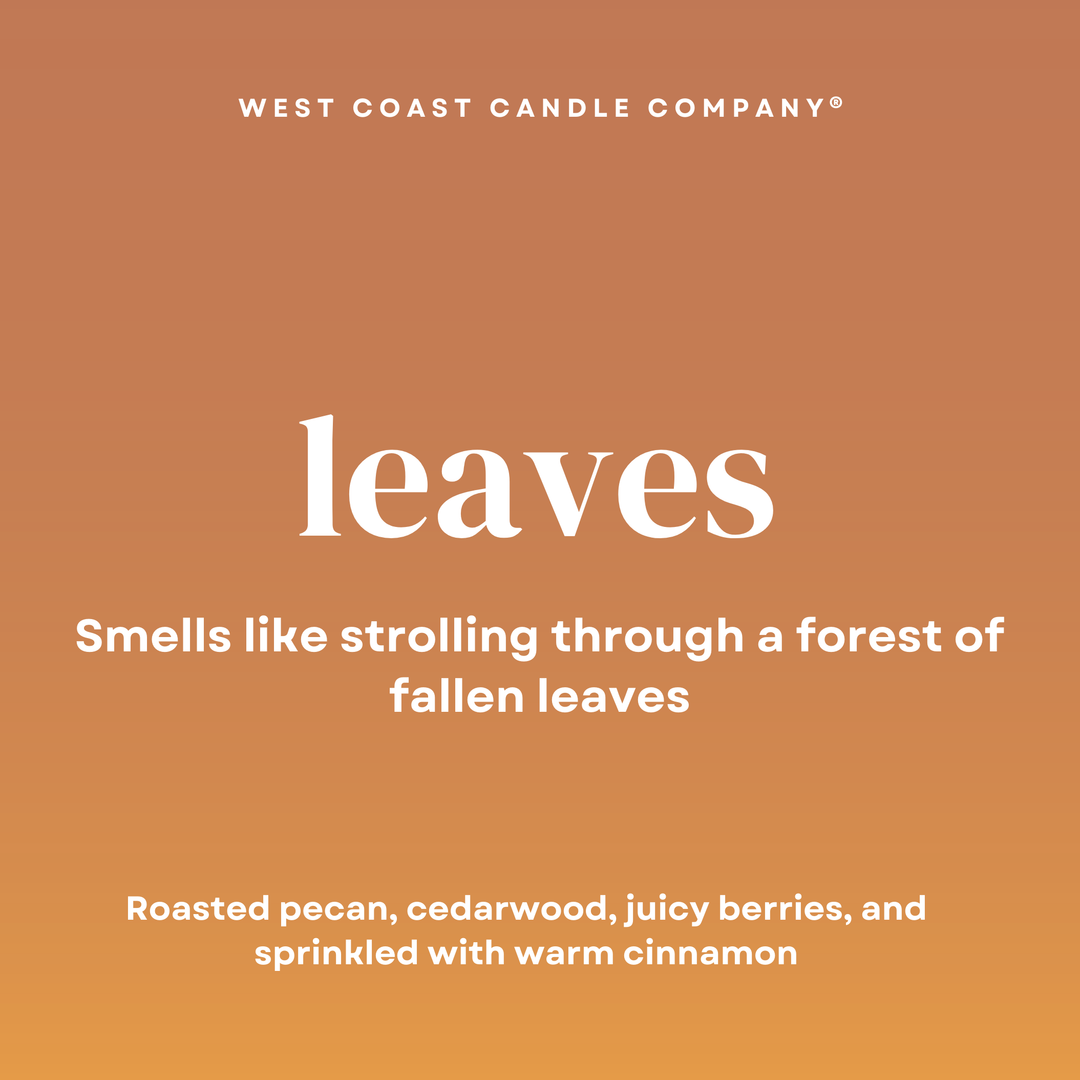 Leaves Small Candle