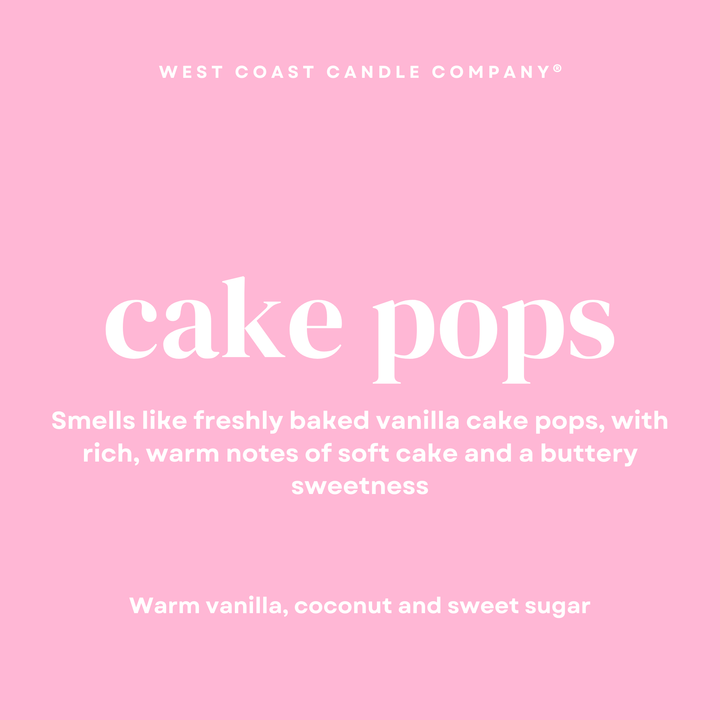 Cake Pops Wax Melts