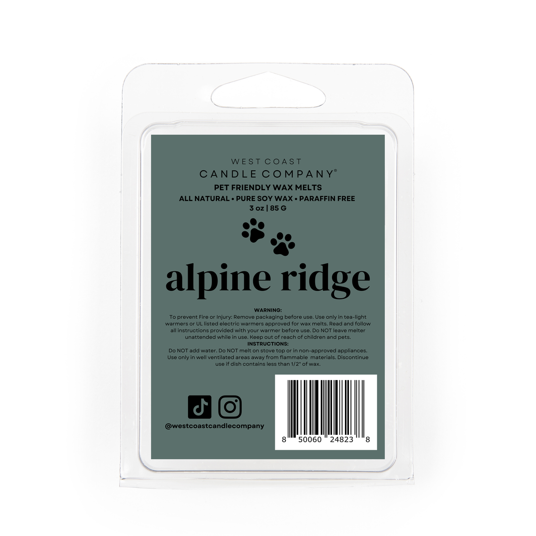 Alpine Ridge Wax Melts – West Coast Candle Company