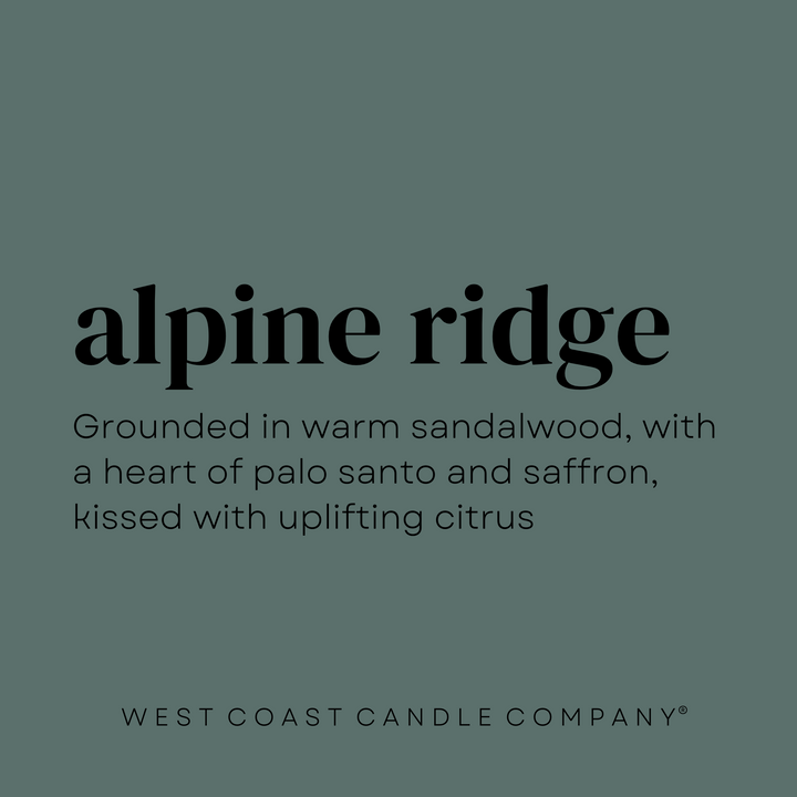 Alpine Ridge Candle