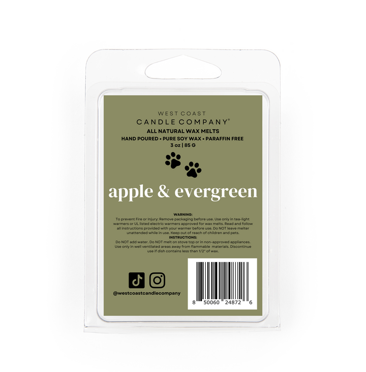 Apple & Evergreen Wax Melts