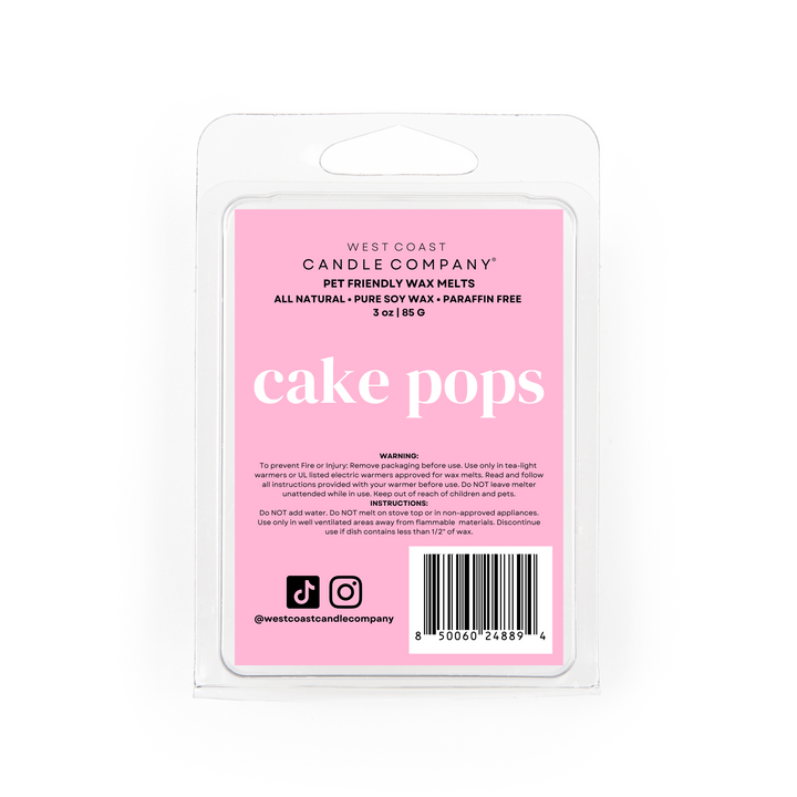 Cake Pops Wax Melts