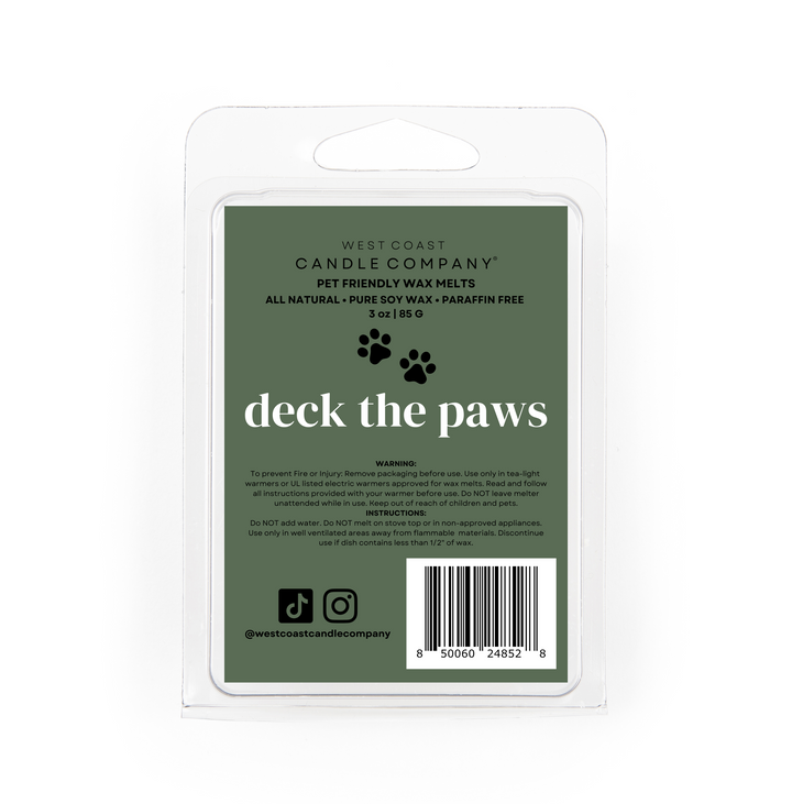 Deck the Paws Wax Melts