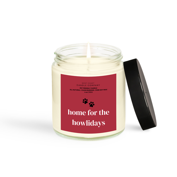 Home for the Howlidays Small Candle