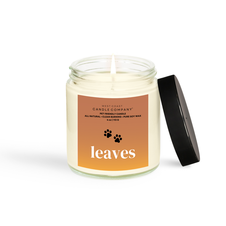 Leaves Small Candle