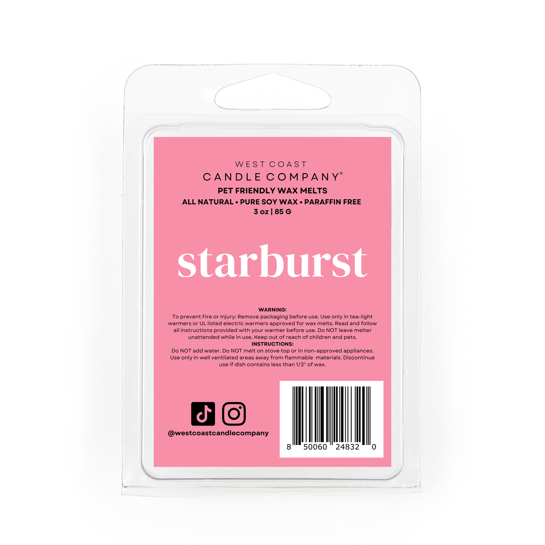 Starburst Wax Melts – West Coast Candle Company